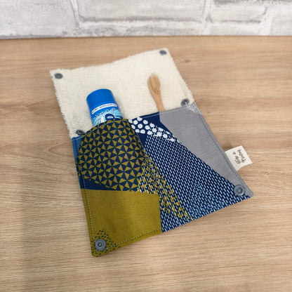 Pochette brosse à dents artisanale