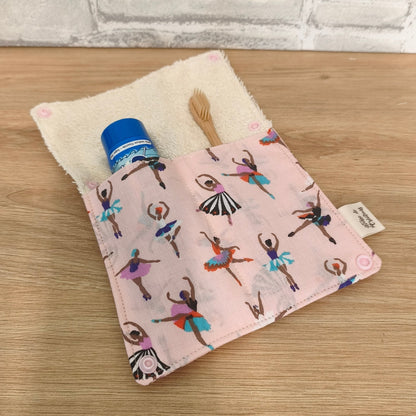 Étui Brosse à Dents et Dentifrice Réutilisable motif danseuse