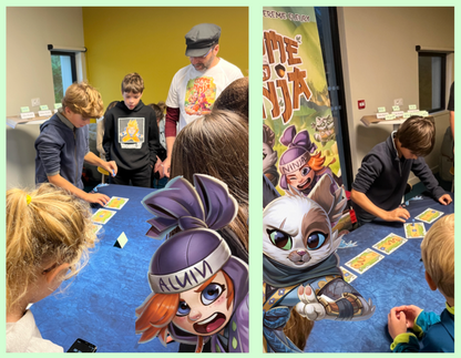 Exemple deux joueurs jeu comme un ninja