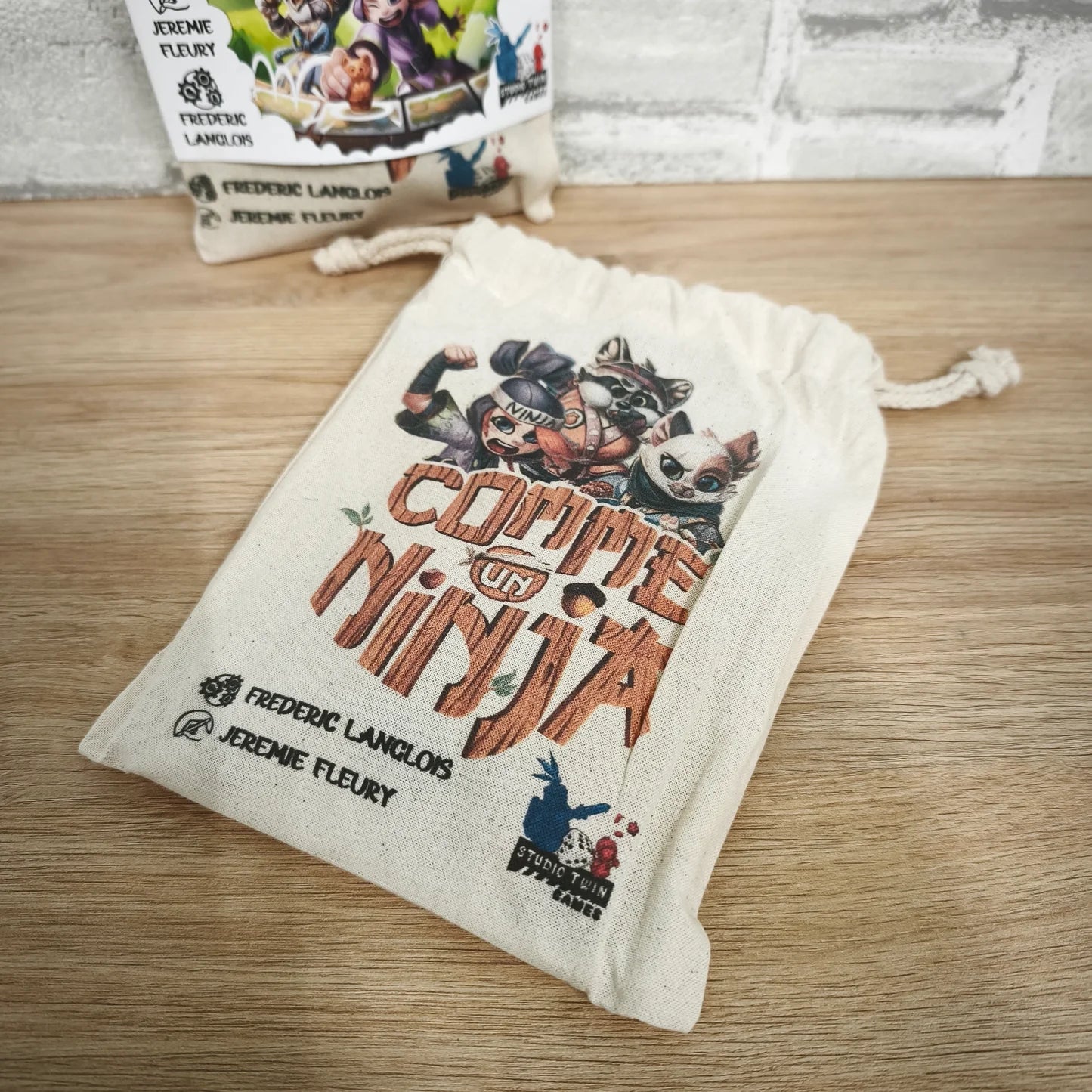 Jeu de société artisanal comme un ninja enfant dyspraxie