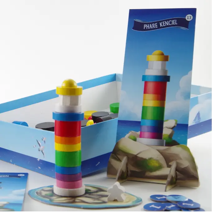 Jeu Phare andole : jeu pour la motricité fine