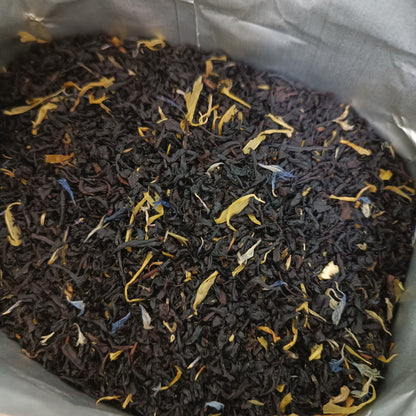 Thé noir russian earl grey à la bergamote, citron et pamplemousse