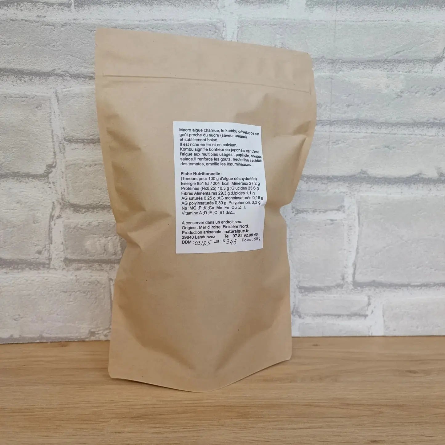 Naturalgue, recoltant de Kombu royal
