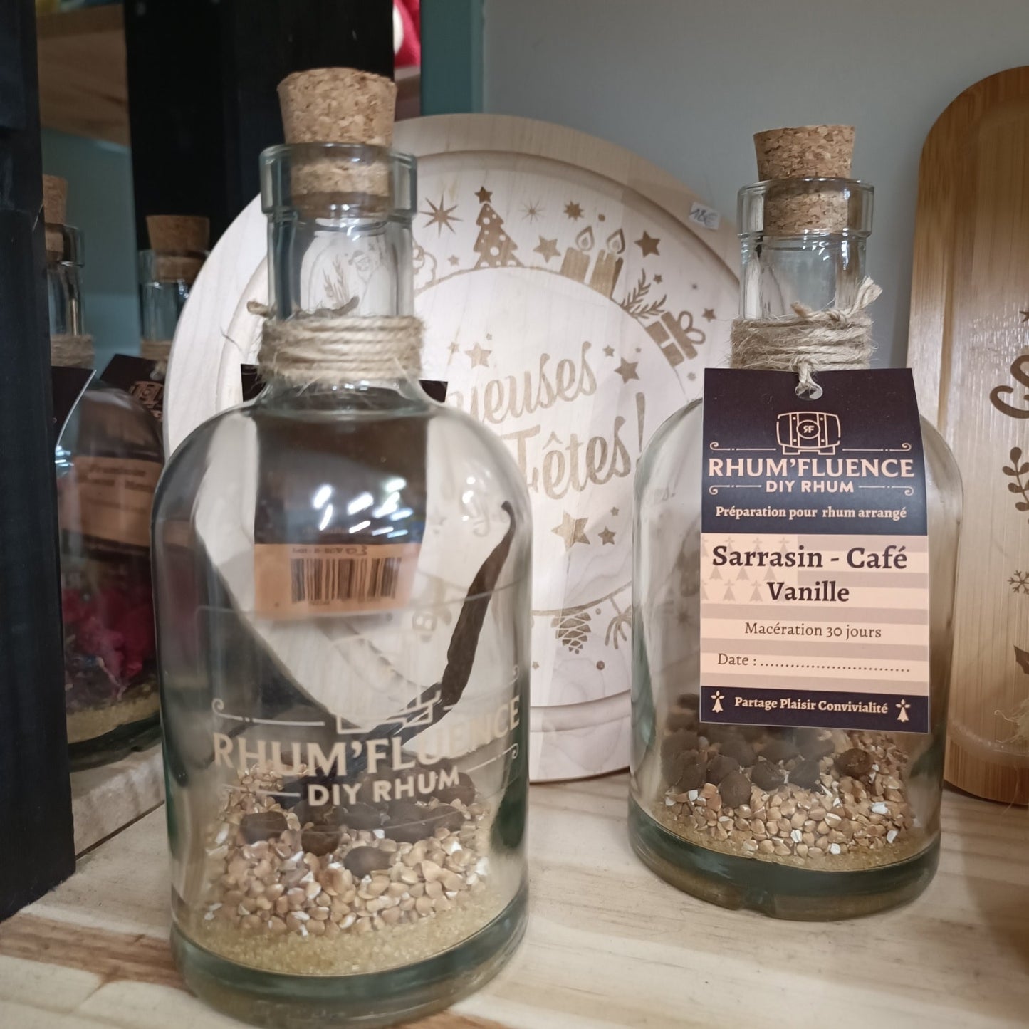 Rhum arrangé Sarrasin vanille café recette bretonne