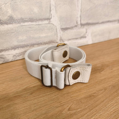 Ceinture Élastique en Cuir sans boucle – Taille Unique Au temps du Cuir