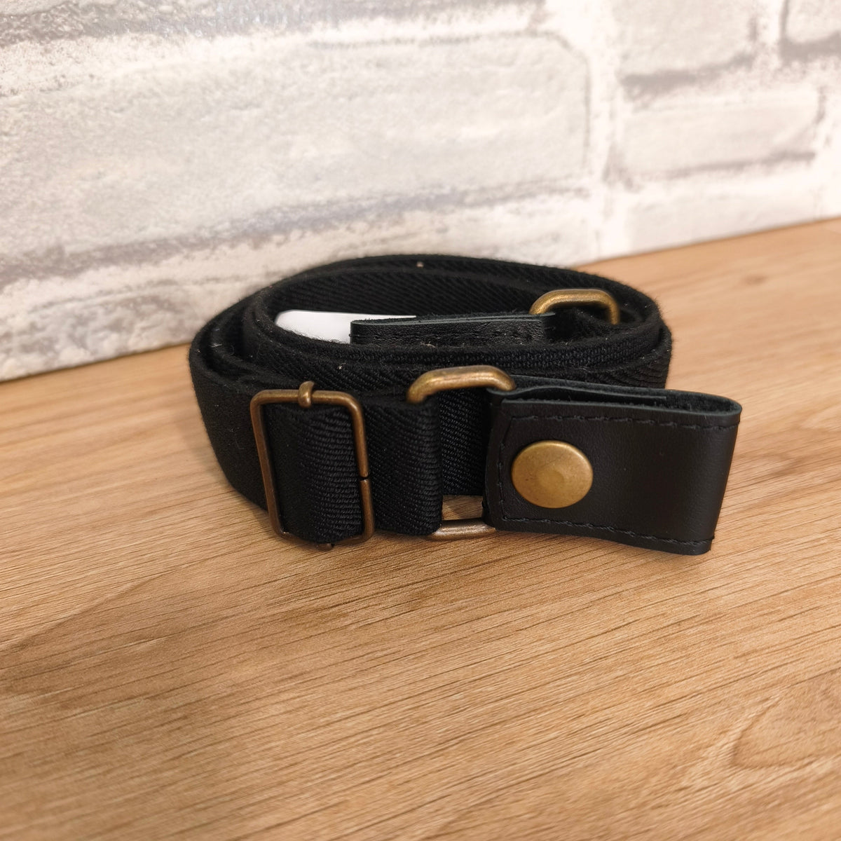 Ceinture Élastique en Cuir sans boucle – Taille Unique Au temps du Cuir