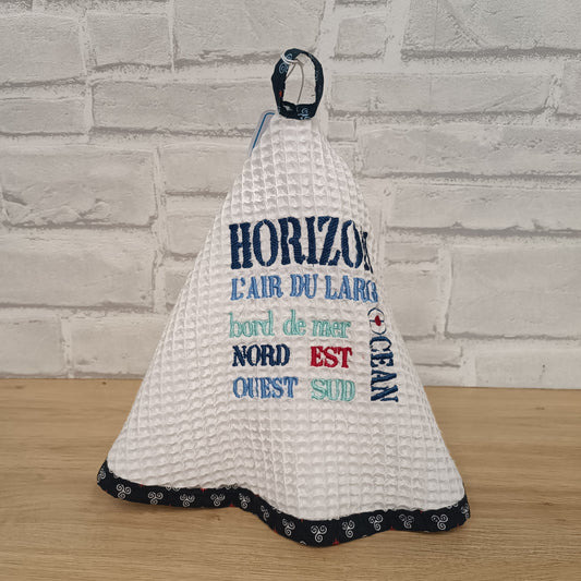 Torchon / Essuie-main brodé (plusieurs modèles)