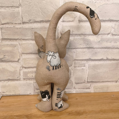 Chat en tissu 3745 Les chats d'Elise