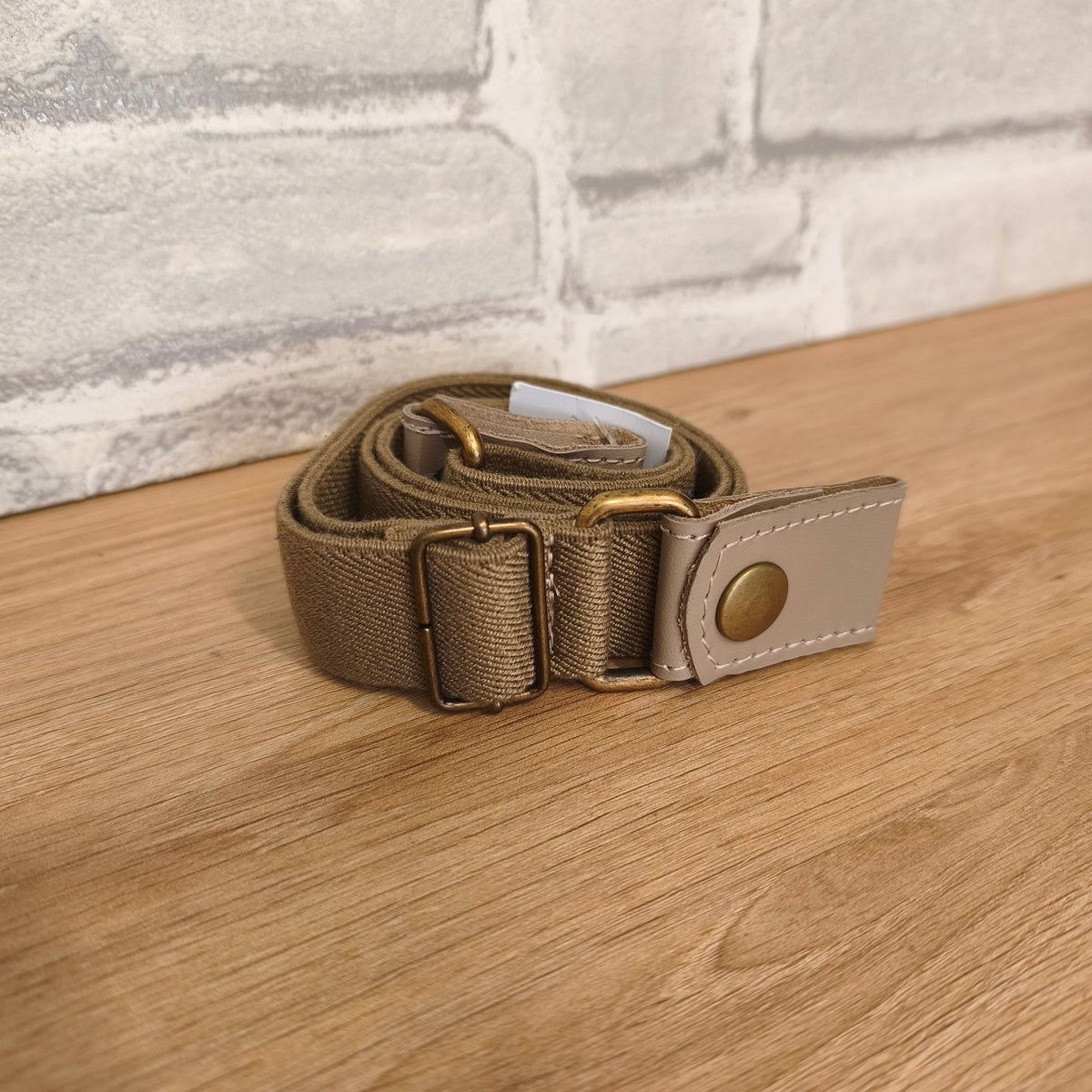 Ceinture Élastique en Cuir sans boucle – Taille Unique Au temps du Cuir