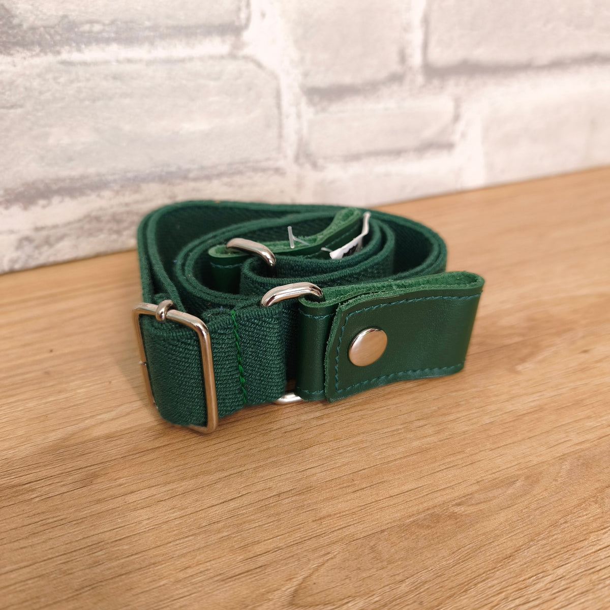 Ceinture Élastique en Cuir sans boucle – Taille Unique Au temps du Cuir