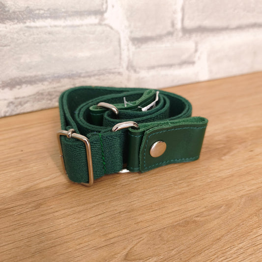 Ceinture Élastique en Cuir sans boucle – Taille Unique Au temps du Cuir