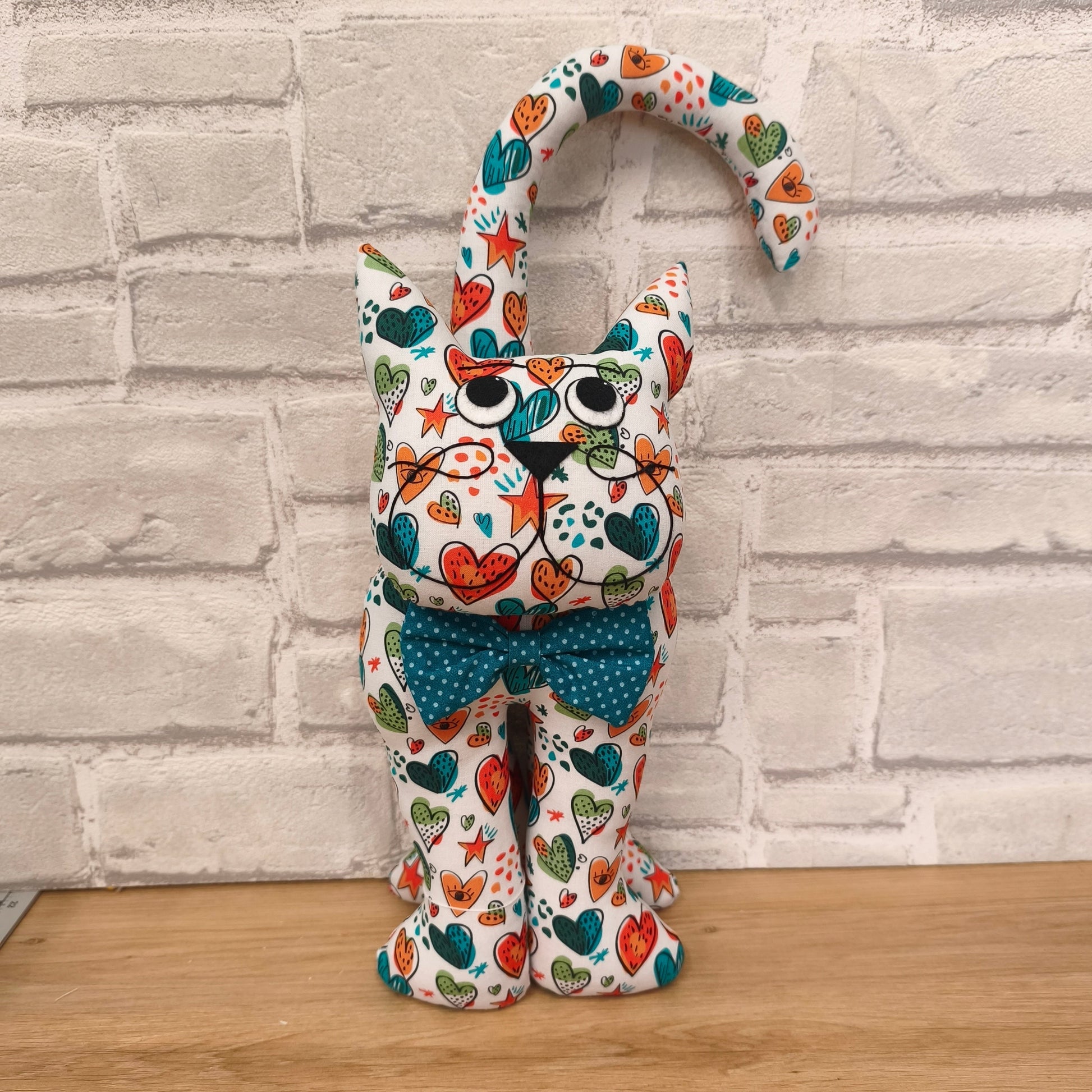 Chat en tissu 3628 Les chats d'Elise