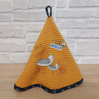 Torchon / Essuie-main brodé (plusieurs modèles)