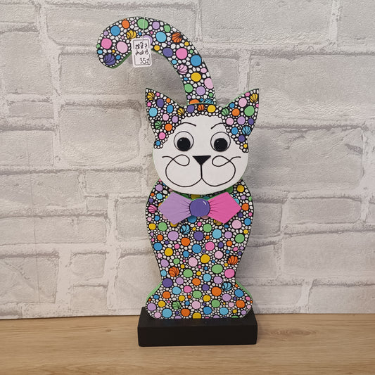 Chat en bois 2887