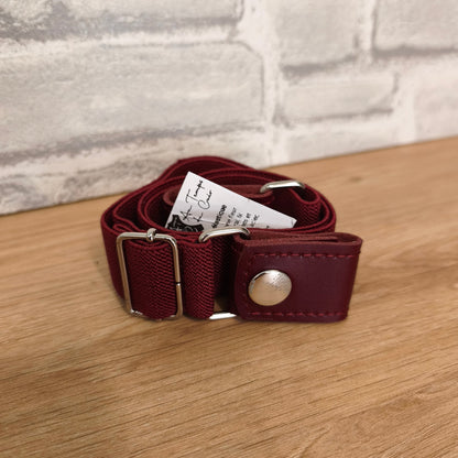 Ceinture Élastique en Cuir sans boucle – Taille Unique Au temps du Cuir