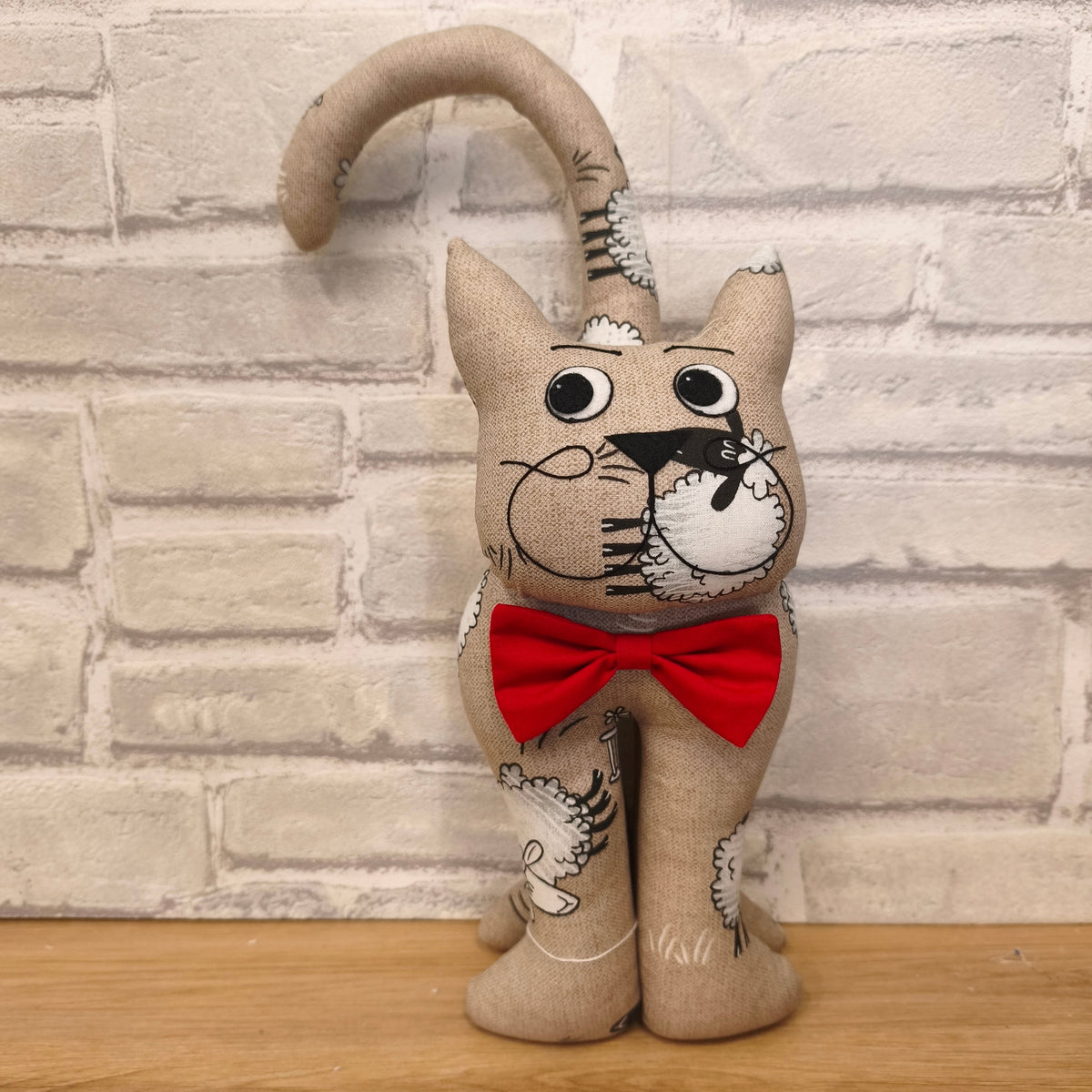 Chat en tissu 3745 Les chats d'Elise