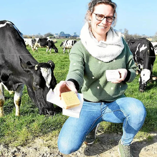 Savon au lait de vache parfumé