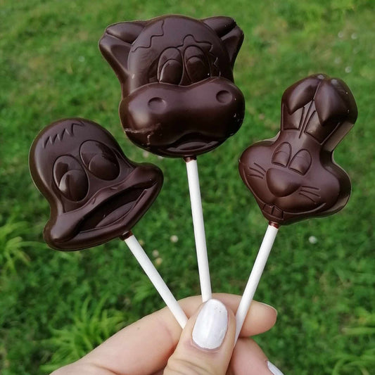 Sucette en chocolat