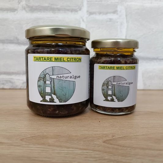 Tartare d'algue miel citron par Naturalgue