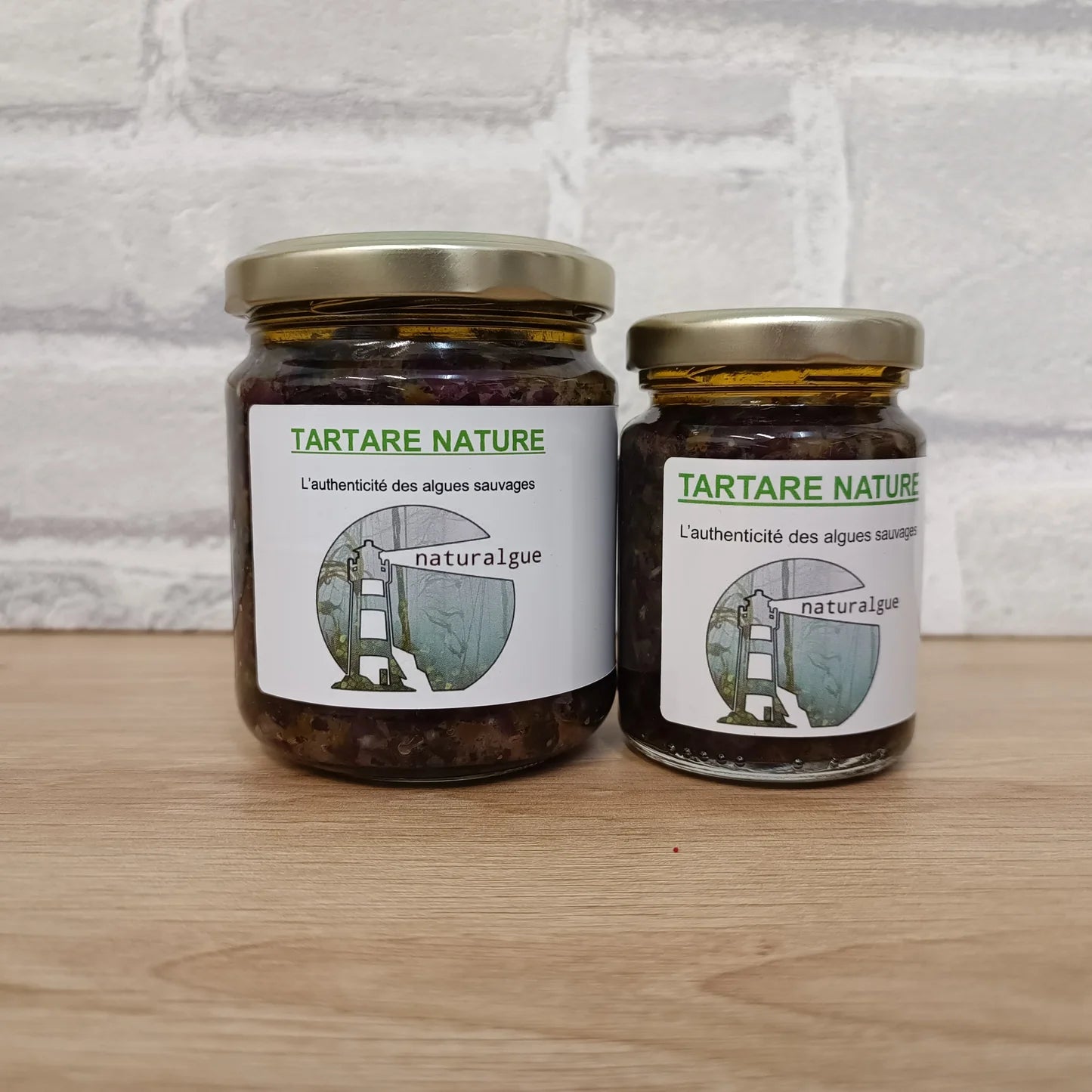 Decouvrez le tartare d'algue nature, fabriqué et récolté dans le nord Finistère à Landunvez par Naturalgue