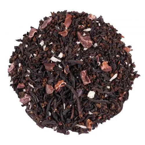 Thé noir noix de coco et chocolat, bounty