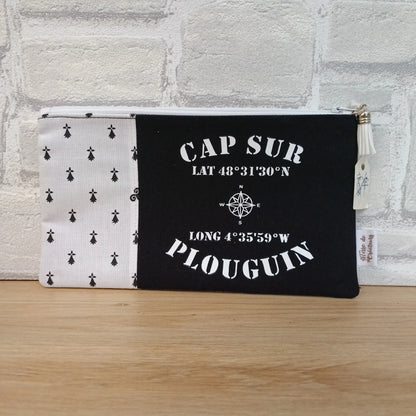 Trousse personnalisée avec ville bretonne