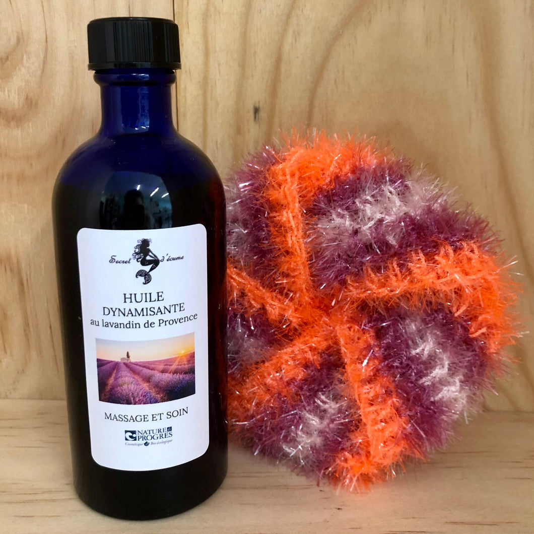 Huile de massage dynamisante