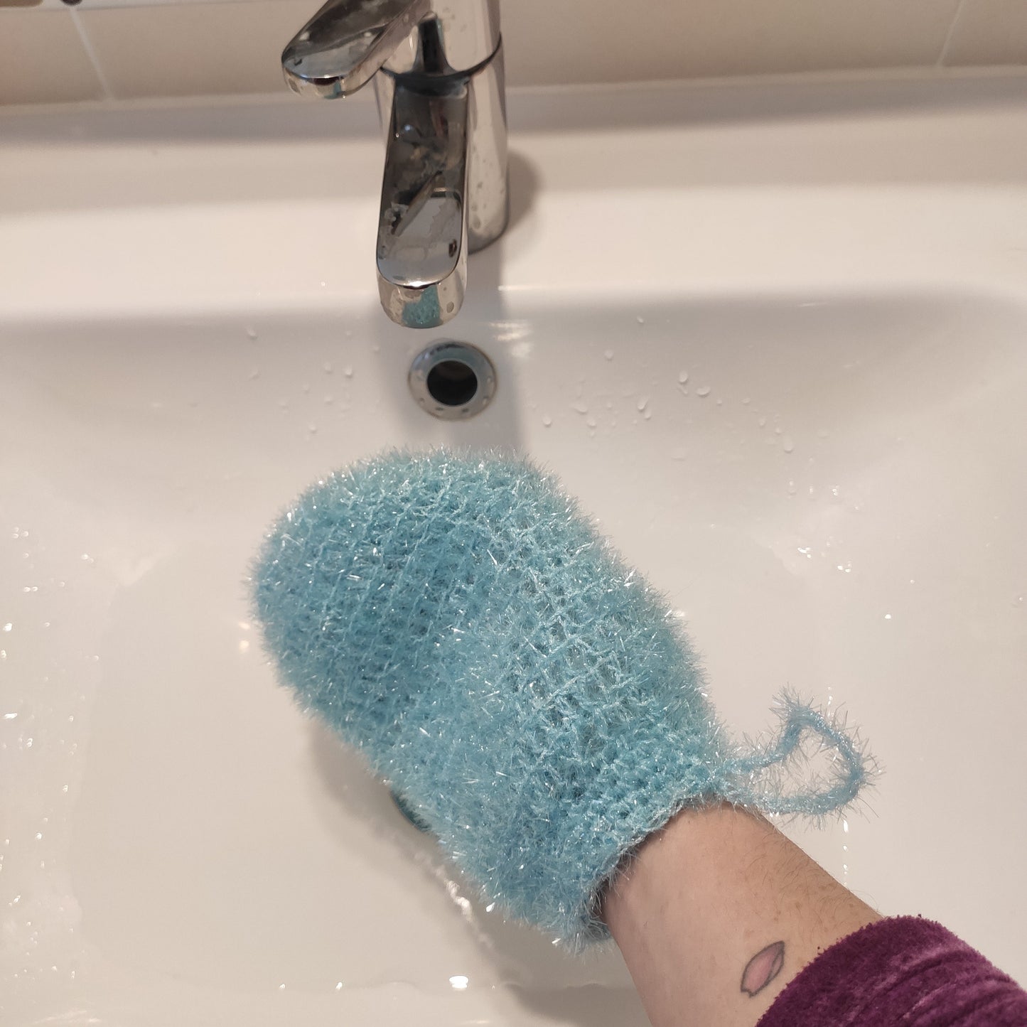 Gant de toilette exfoliant (Plusieurs coloris)