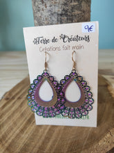 Charger l&#39;image dans la galerie, Boucles d&#39;oreilles Estampe
