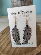 Charger l&#39;image dans la galerie, Boucles d&#39;oreilles Estampe
