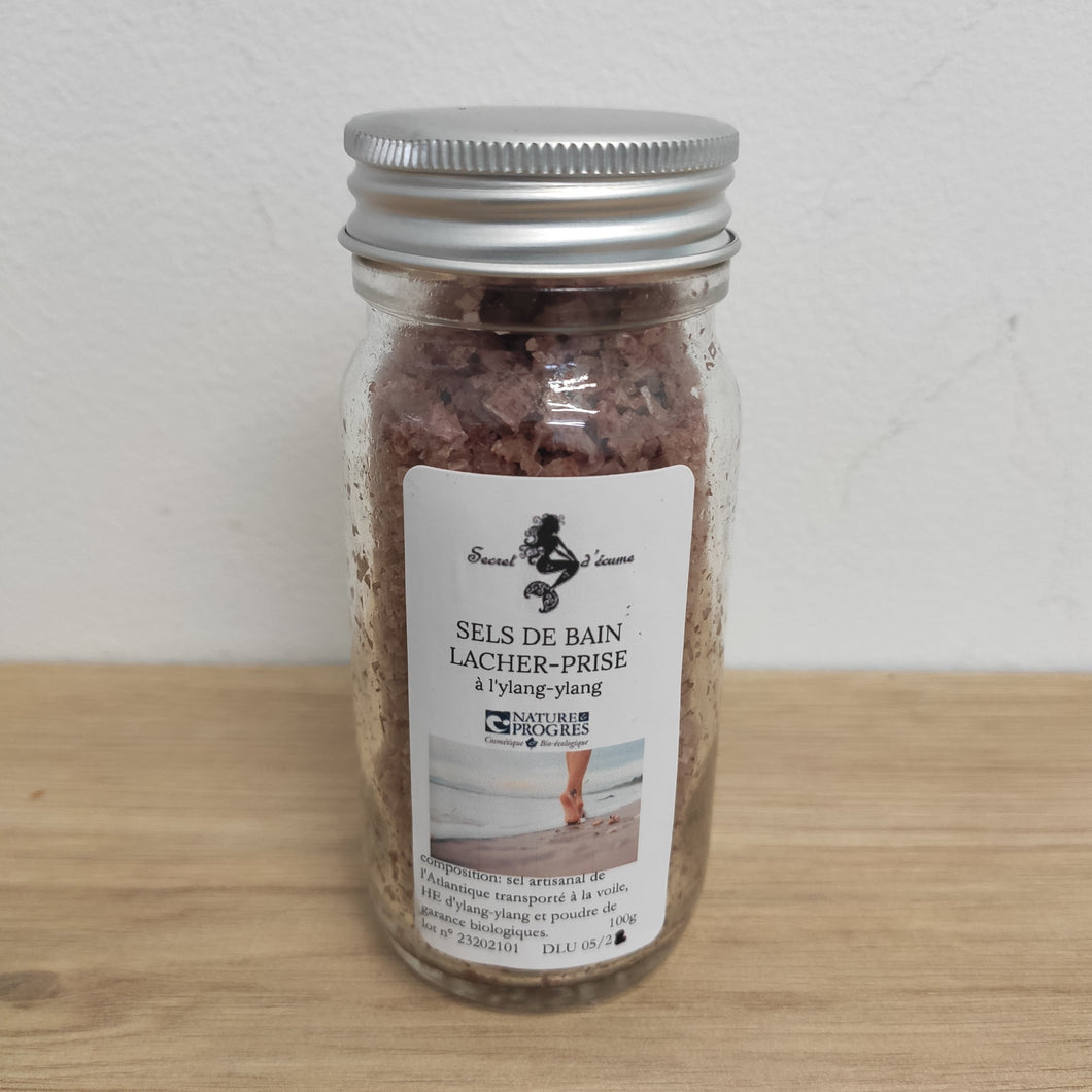 Sels de bain lâcher prise