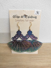 Charger l&#39;image dans la galerie, Boucles d&#39;oreilles Estampe
