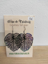 Charger l&#39;image dans la galerie, Boucles d&#39;oreilles Estampe
