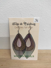 Charger l&#39;image dans la galerie, Boucles d&#39;oreilles Estampe
