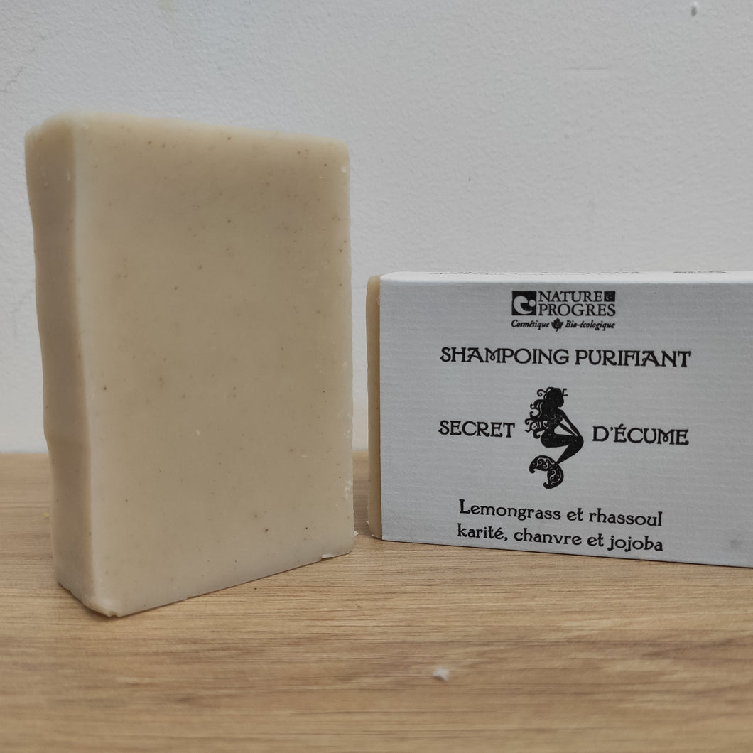 Shampoing solide purifiant (avec huiles essentielles)