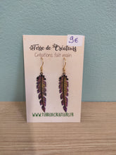 Charger l&#39;image dans la galerie, Boucles d&#39;oreilles Estampe
