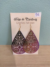 Charger l&#39;image dans la galerie, Boucles d&#39;oreilles Estampe
