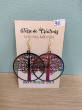 Charger l&#39;image dans la galerie, Boucles d&#39;oreilles Estampe
