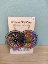 Charger l&#39;image dans la galerie, Boucles d&#39;oreilles Estampe
